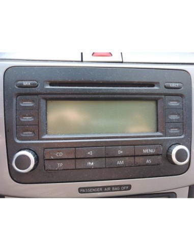 SISTEMA AUDIO / RADIO CD VOLKSWAGEN PASSAT BERLINA (3C2) - 110015