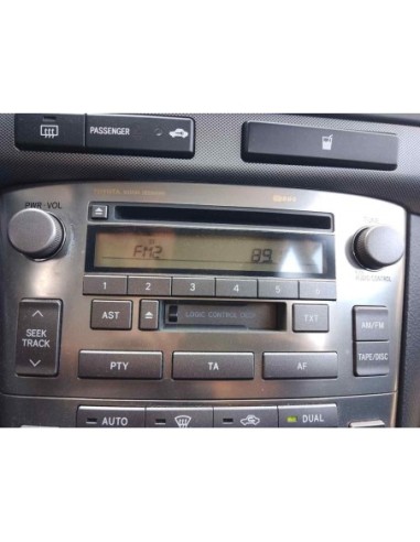 SISTEMA AUDIO / RADIO CD TOYOTA AVENSIS BERLINA (T25) - 200403