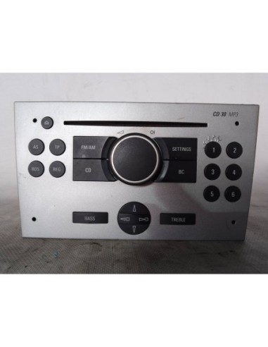 SISTEMA AUDIO / RADIO CD OPEL CORSA C - 97704