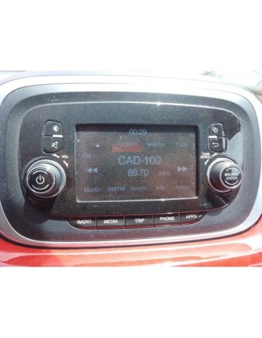 SISTEMA AUDIO / RADIO CD FIAT 500X (334) - 203521